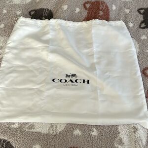 2x Coach dust bag